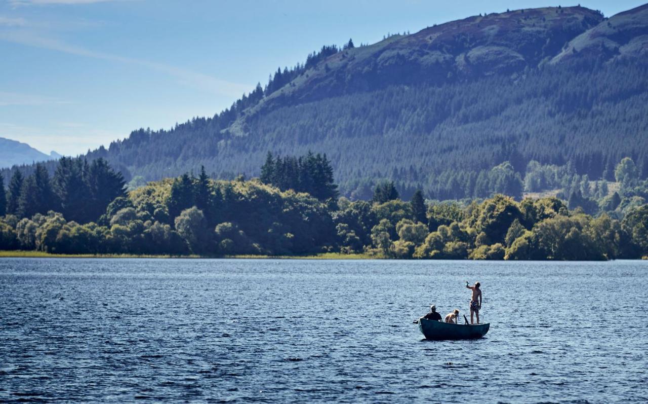 Lochend Chalets Hotel Port Of Menteith Kültér fotó